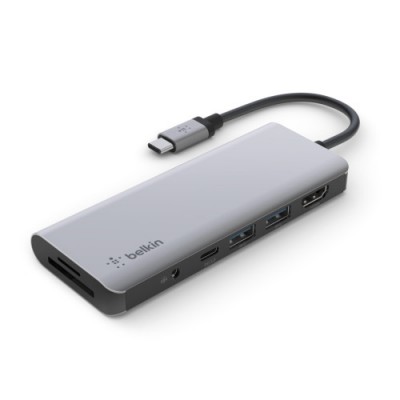 Belkin AVC009btSGY USB 32 Gen 1 31 Gen 1 Type C Plata