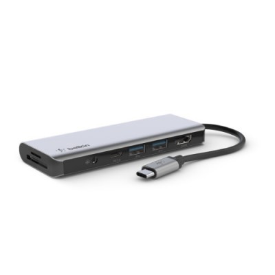 Belkin AVC009btSGY USB 32 Gen 1 31 Gen 1 Type C Plata