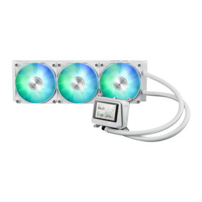 SISTEMA DE REFRIGERACION LIQUIDA ASUS PARA CPU MAX GAMING LC 360 ARGB LCD WHITE WHITE BOX