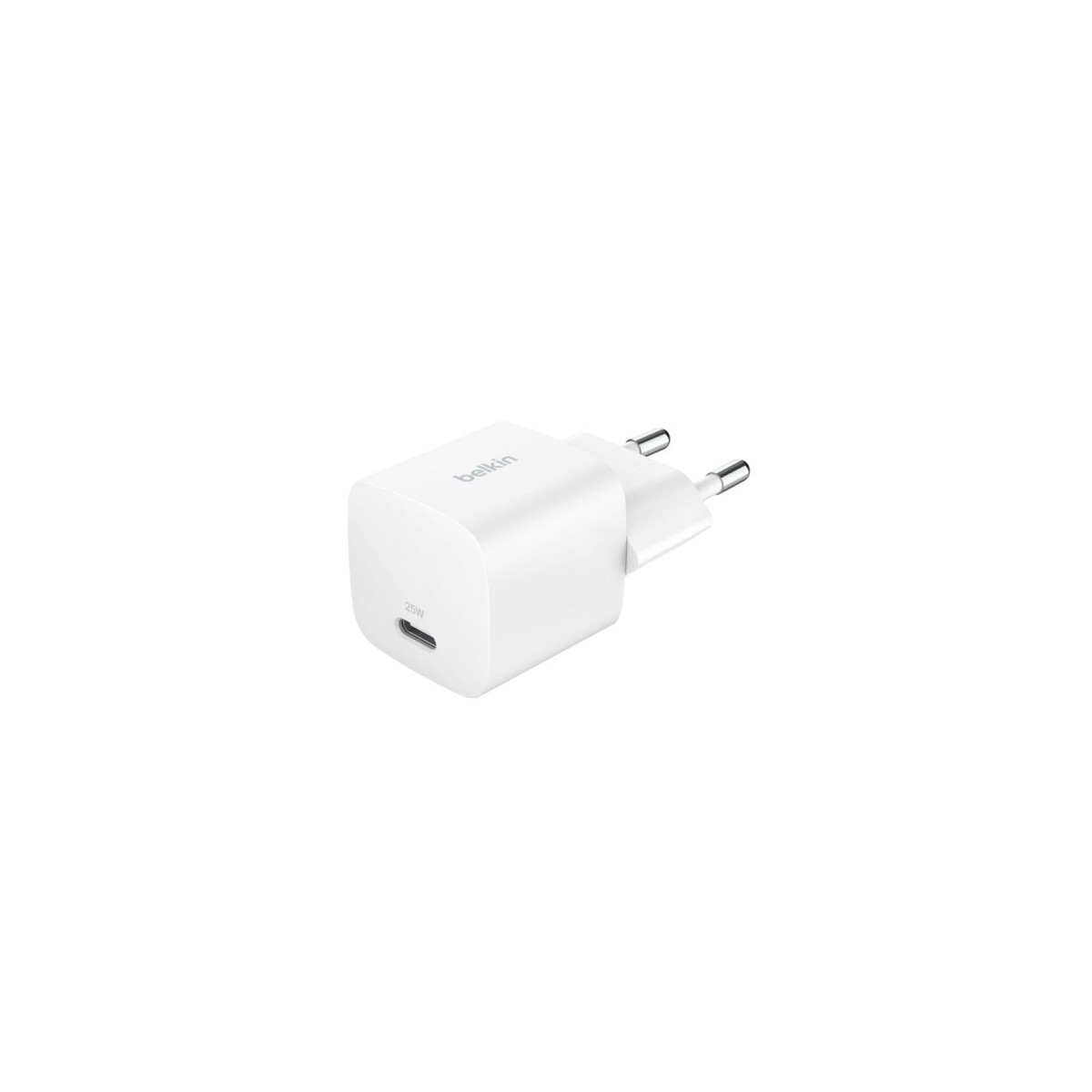 BELKIN 25W USBC PD WALL CHARGER WITH PPS WHT