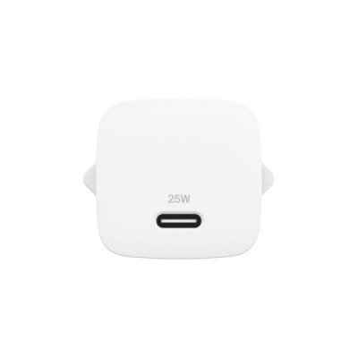 BELKIN 25W USBC PD WALL CHARGER WITH PPS WHT