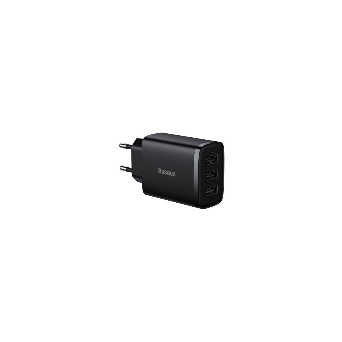 BASEUS COMPACT  CHARGER 3U 17W EU BLACK