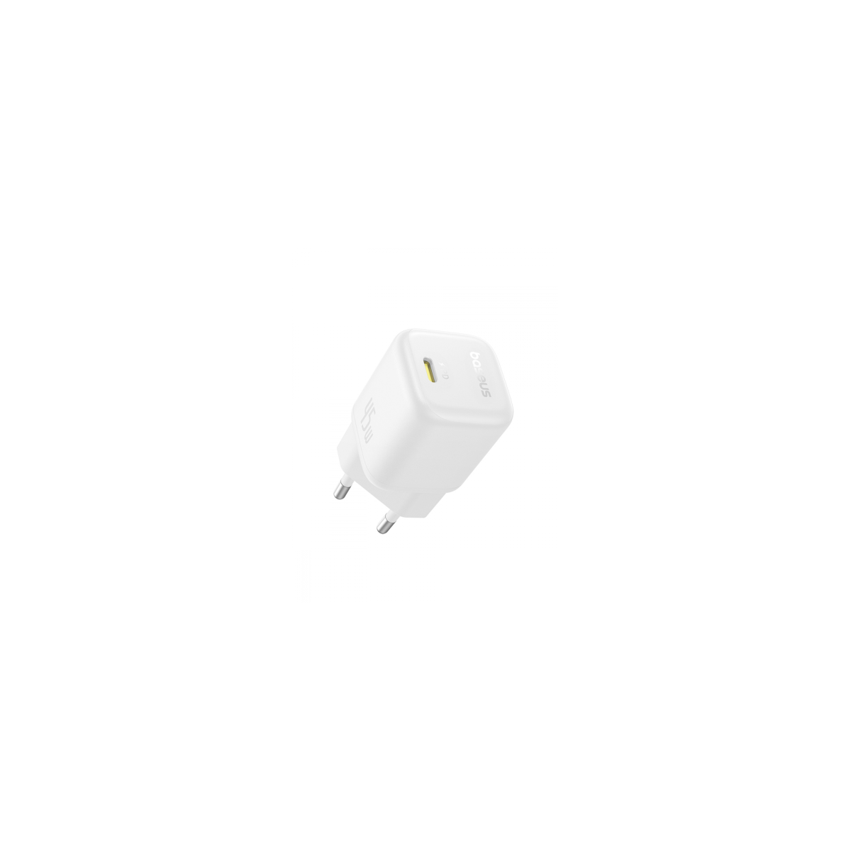 OS BASEUS PICOGO GAN FAST CHARGER 1C 45W EU MOON WHITE