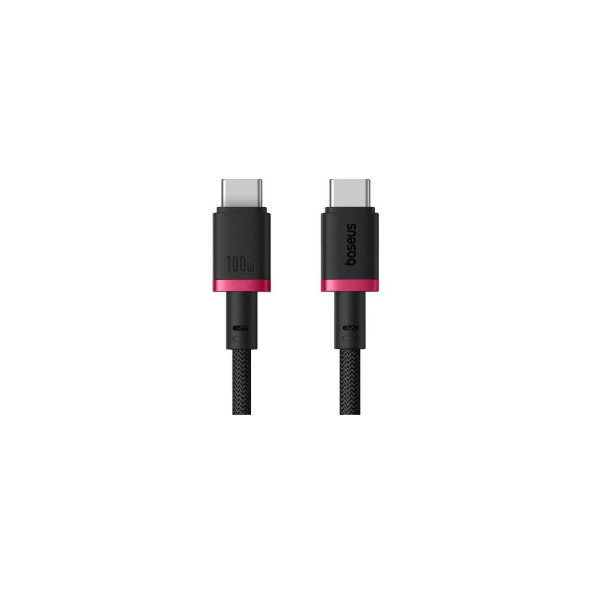 BASEUS DURA SERIES FAST CHARGING CABLE TYPE C TO TYPE C 100W 1M REDBLACK