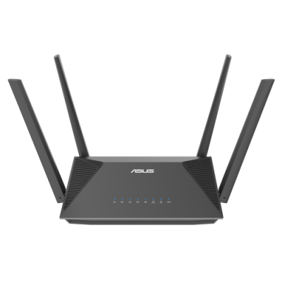 ASUS RT AX52 Pro AX3000 router inalambrico Gigabit Ethernet Doble banda 24 GHz 5 GHz Negro