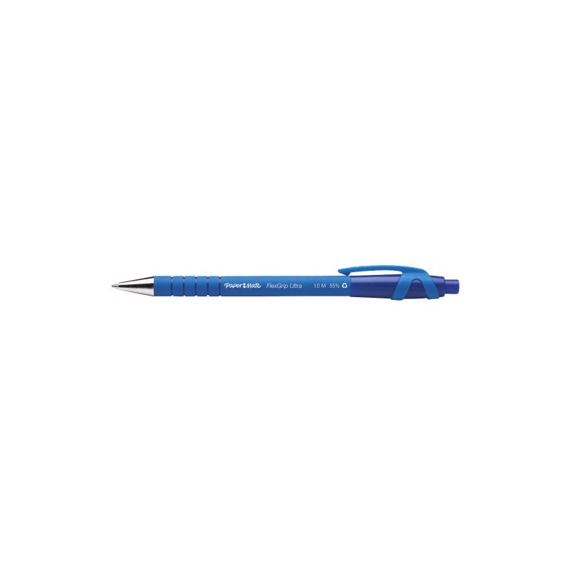 BOLIGRAFO FLEXGRIP ULTRA RETRACTIL 10 AZUL PAPERMATE S01904