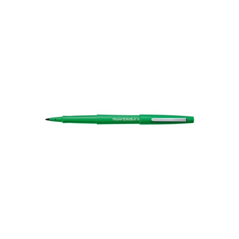 ROTULADOR FLAIR PUNTA FIBRA NYLON VERDE PAPERMATE S0191033