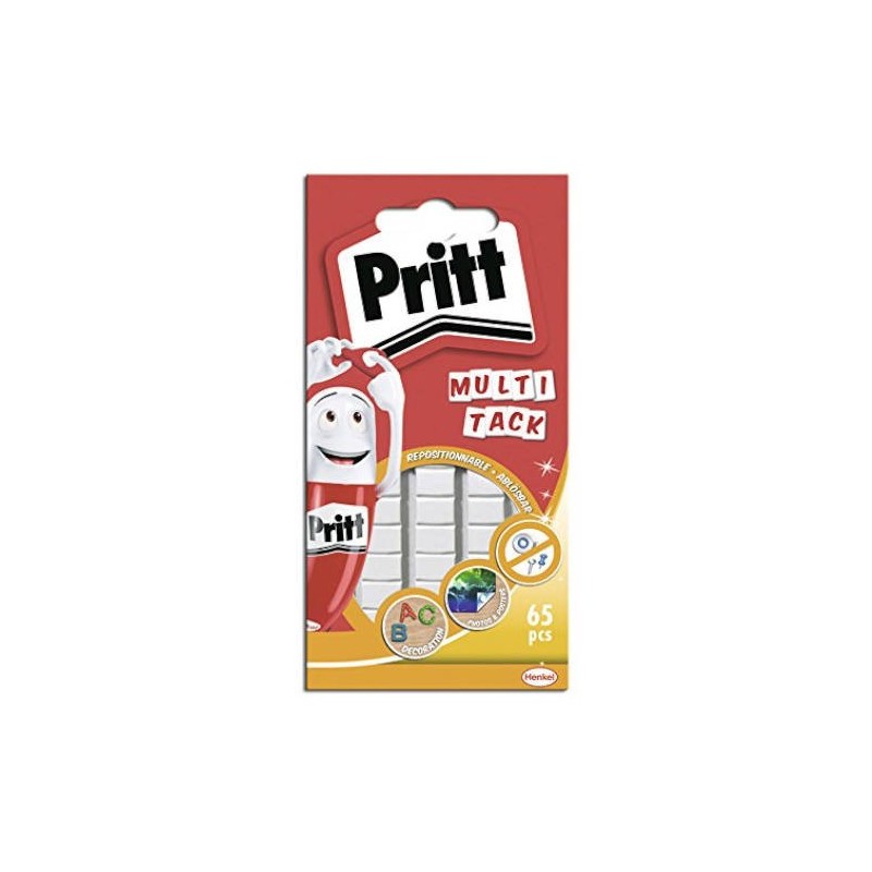 MASILLA ADHESIVA MULTI TACK 65 PASTILLAS PRITT 1444966