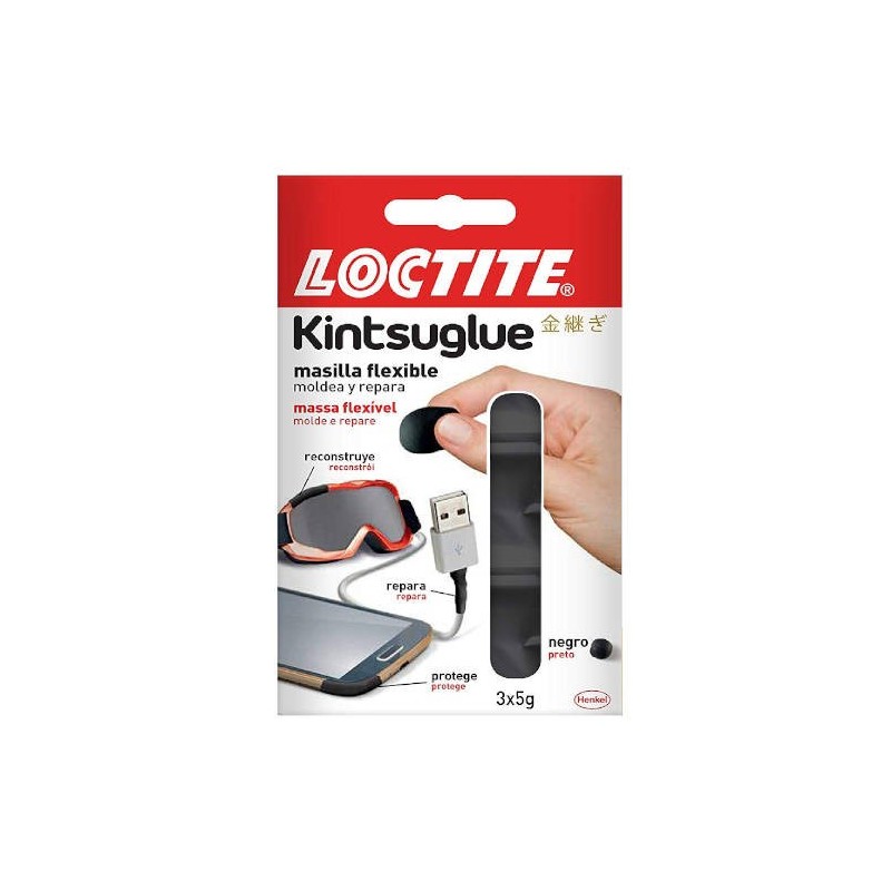 MASILLA FLEXIBLE KINTSUGLUE 3 X 5GR LOCTITE 2239175