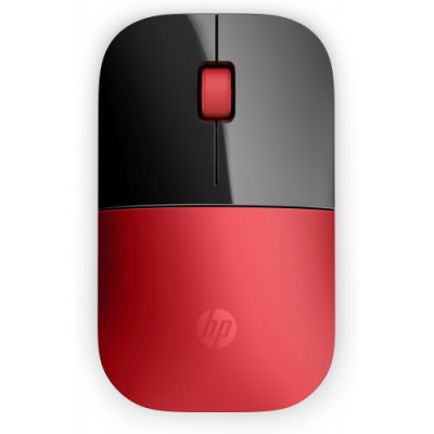 HP Raton inalambrico rojo Z3700