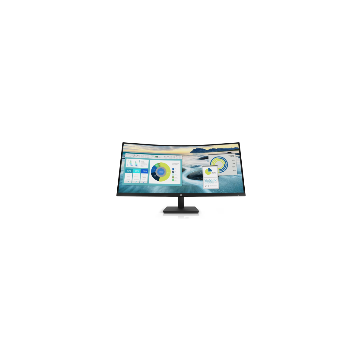 HP Monitor curvo P34hc G4 WQHD USB C