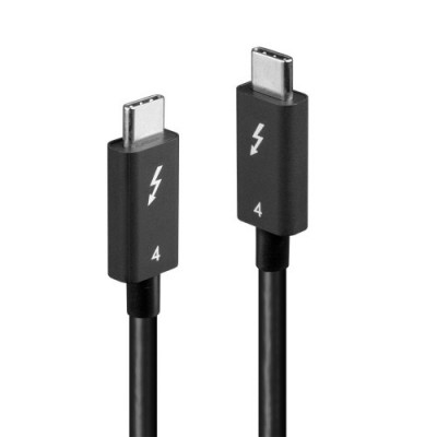 Lindy 31120 cable Thunderbolt 1 m 40 Gbit s Negro