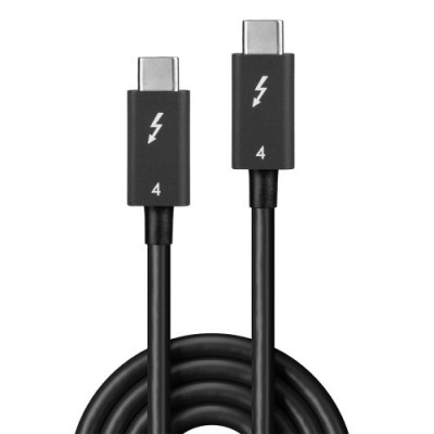 Lindy 31120 cable Thunderbolt 1 m 40 Gbit s Negro