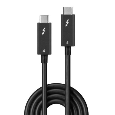 Lindy 31121 cable Thunderbolt 2 m 40 Gbit s Negro