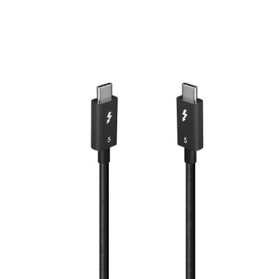 Lindy 31130 cable Thunderbolt 1 m 80 Gbit s Negro