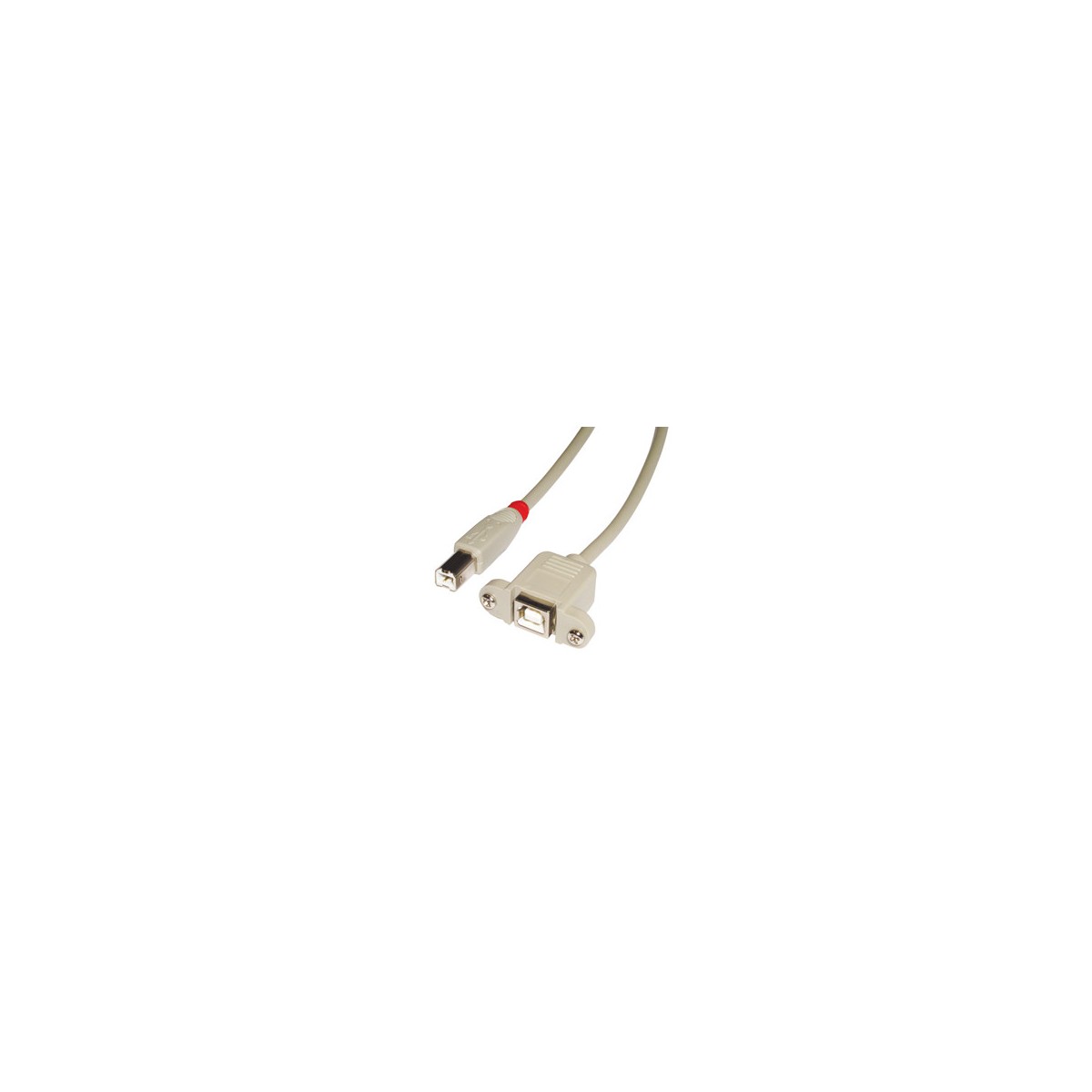 Lindy 31800 cable USB 05 m USB B Gris
