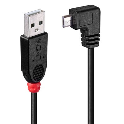 Lindy 31975 cable USB USB 20 05 m USB A Micro USB B Negro