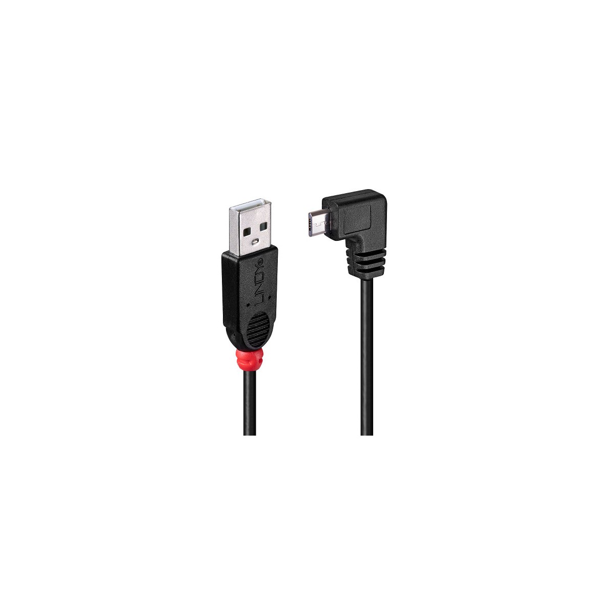 Lindy 31975 cable USB USB 20 05 m USB A Micro USB B Negro