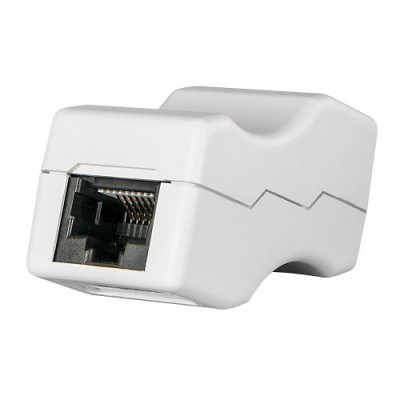 Lindy 34009 cambiador de genero para cable RJ45 Gris
