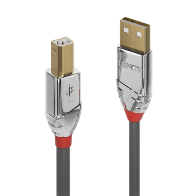 Lindy 36642 cable USB USB 20 2 m USB A USB B Gris
