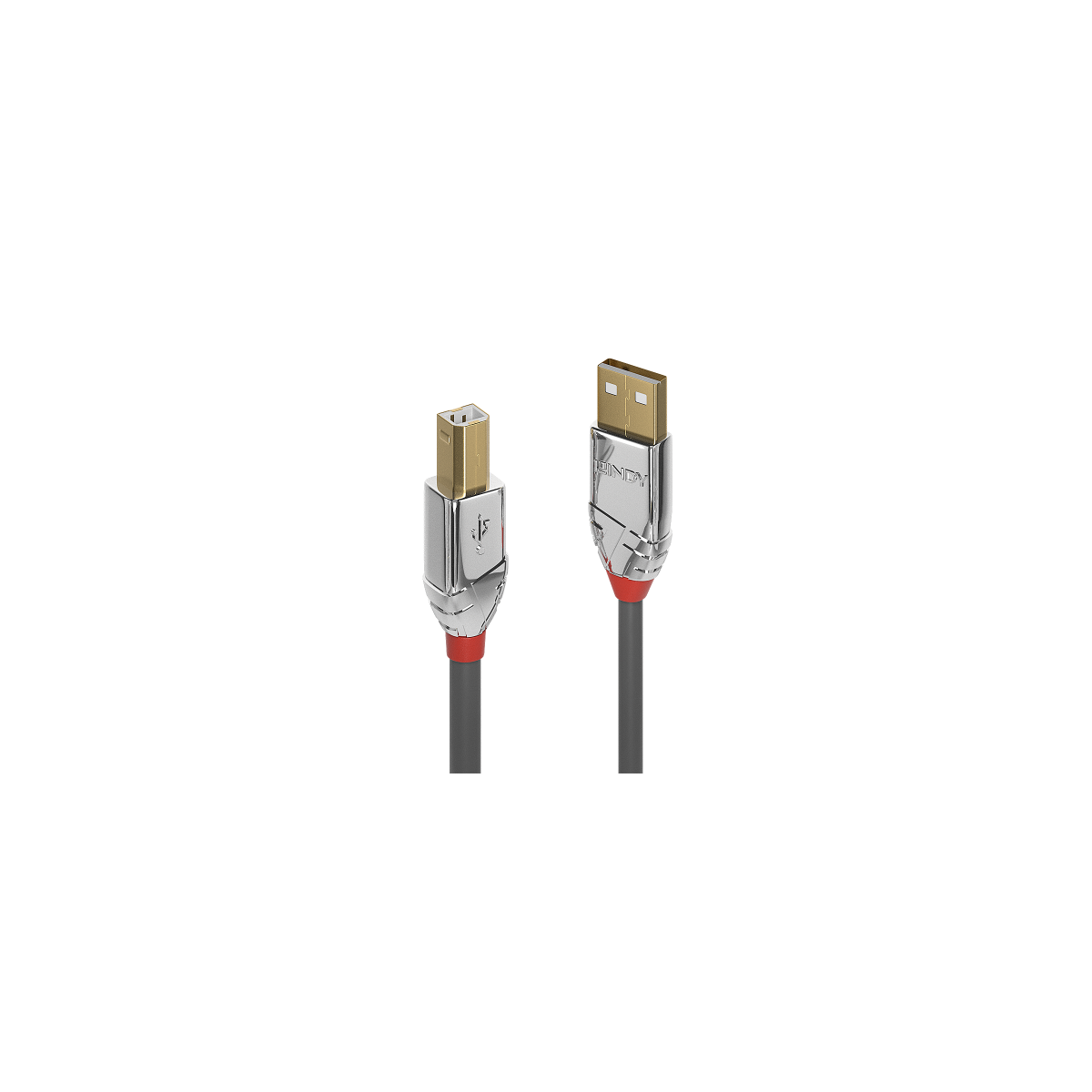Lindy 36644 cable USB USB 20 5 m USB A USB B Gris