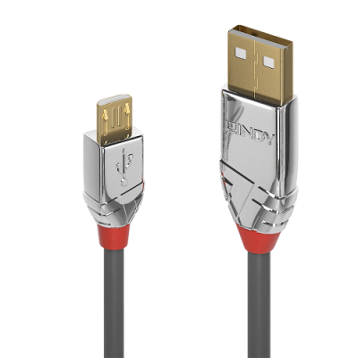 Lindy 36650 cable USB USB 20 05 m USB A Micro USB B Gris