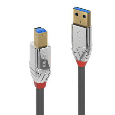 Lindy 36663 cable USB USB 32 Gen 1 31 Gen 1 3 m USB A USB B Gris