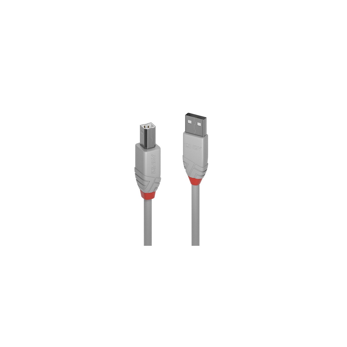 Lindy 36685 cable USB USB 20 5 m USB A USB B Gris