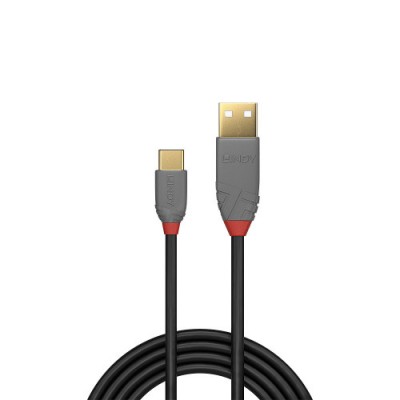 Lindy 36888 cable USB USB 20 3 m USB A USB C Negro Gris