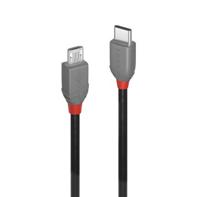 Lindy 36893 cable USB USB 20 3 m USB C Micro USB B Negro