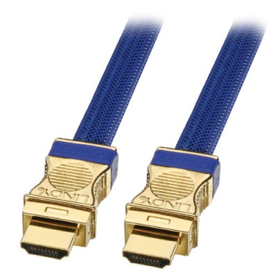 Lindy 3m Gold HDMI Cable cable HDMI HDMI tipo A Estandar Azul