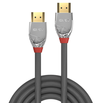 Lindy 37872 cable HDMI 2 m HDMI tipo A Estandar Gris Plata