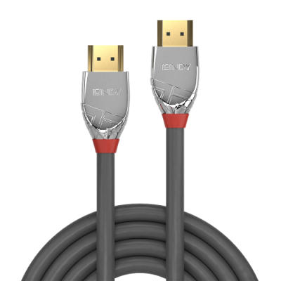 Lindy 37873 cable HDMI 3 m HDMI tipo A Estandar Gris Plata