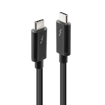 Lindy 41557 cable Thunderbolt 2 m 20 Gbit s Negro