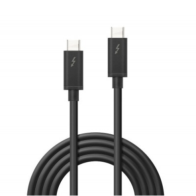 Lindy 41557 cable Thunderbolt 2 m 20 Gbit s Negro