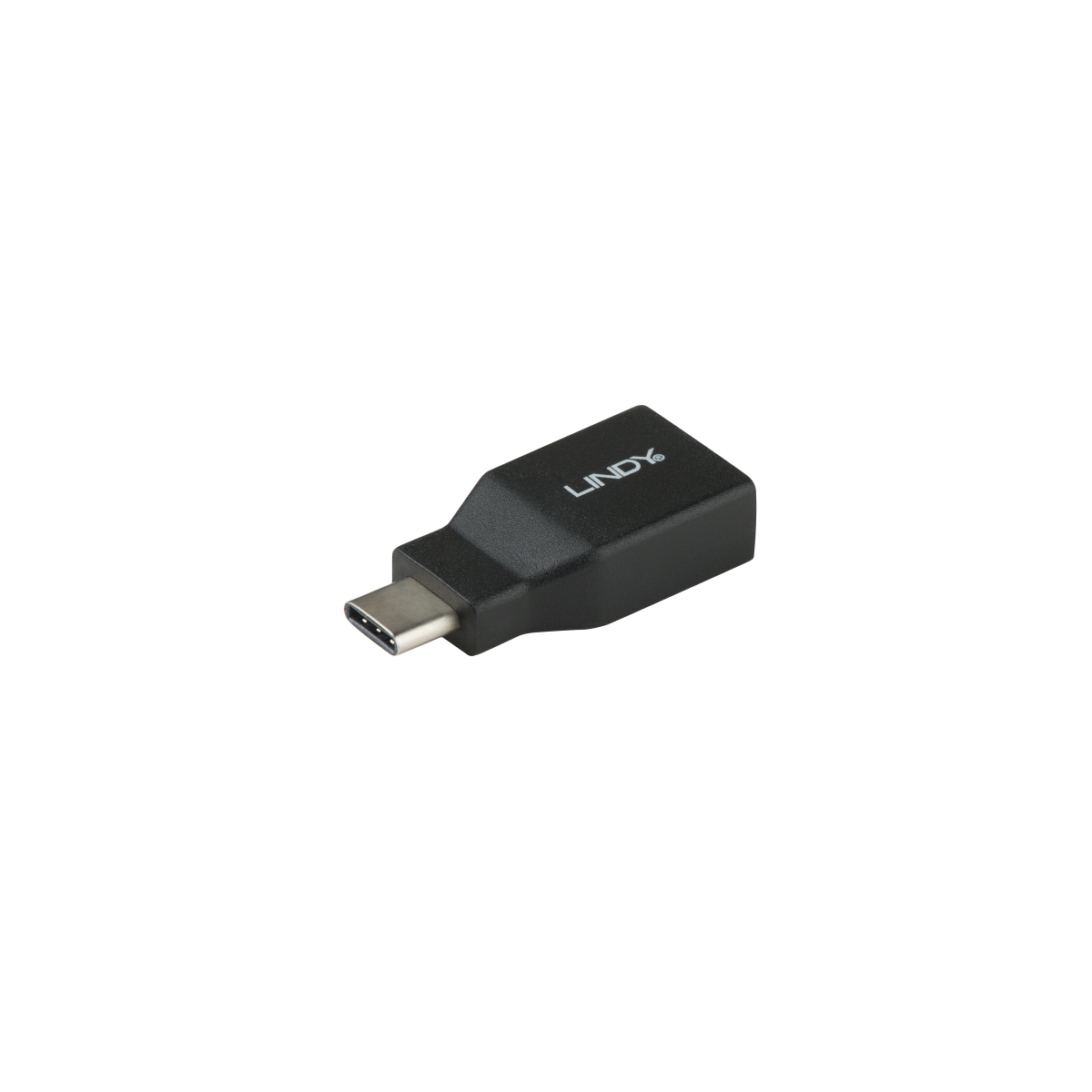 Lindy 41899 cambiador de genero para cable USB 31 C USB 31 A Negro
