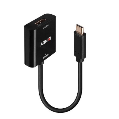 Lindy 43269 Adaptador grafico USB 3840 x 2160 Pixeles Negro