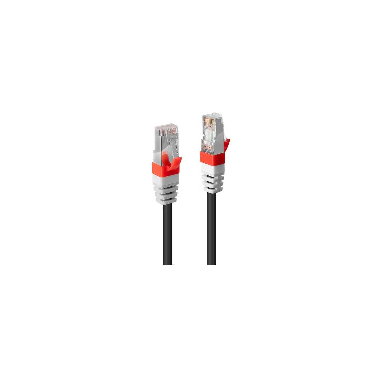 Lindy 45343 cable de red Negro 50 m Cat6a S FTP S STP