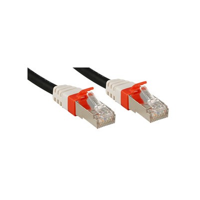 Lindy Cat6 A SSTP S FTP PIMF Premium 10m cable de red Negro 1 m