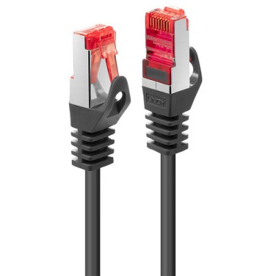 Lindy 47373 cable de red Negro 15 m Cat6 S FTP S STP
