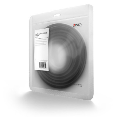 Lindy 47376 cable de red Negro 5 m Cat6 S FTP S STP