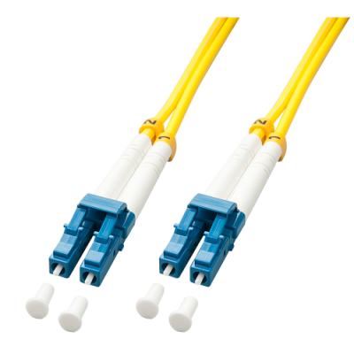Lindy 47451 Cable de fibra optica e InfiniBand 2 m LC Amarillo