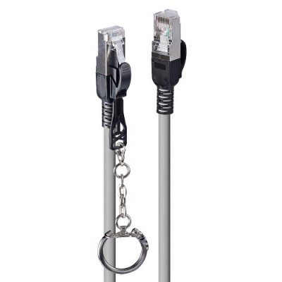 Lindy 47606 cable de red Gris 5 m Cat6a S FTP S STP