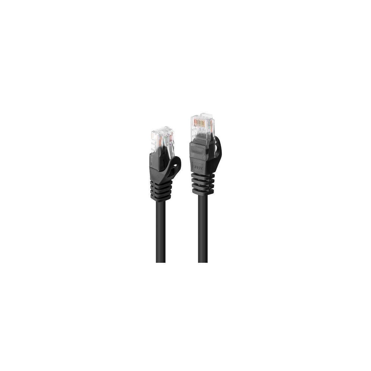 Lindy 48192 cable de red Negro 1 m Cat6 U UTP UTP