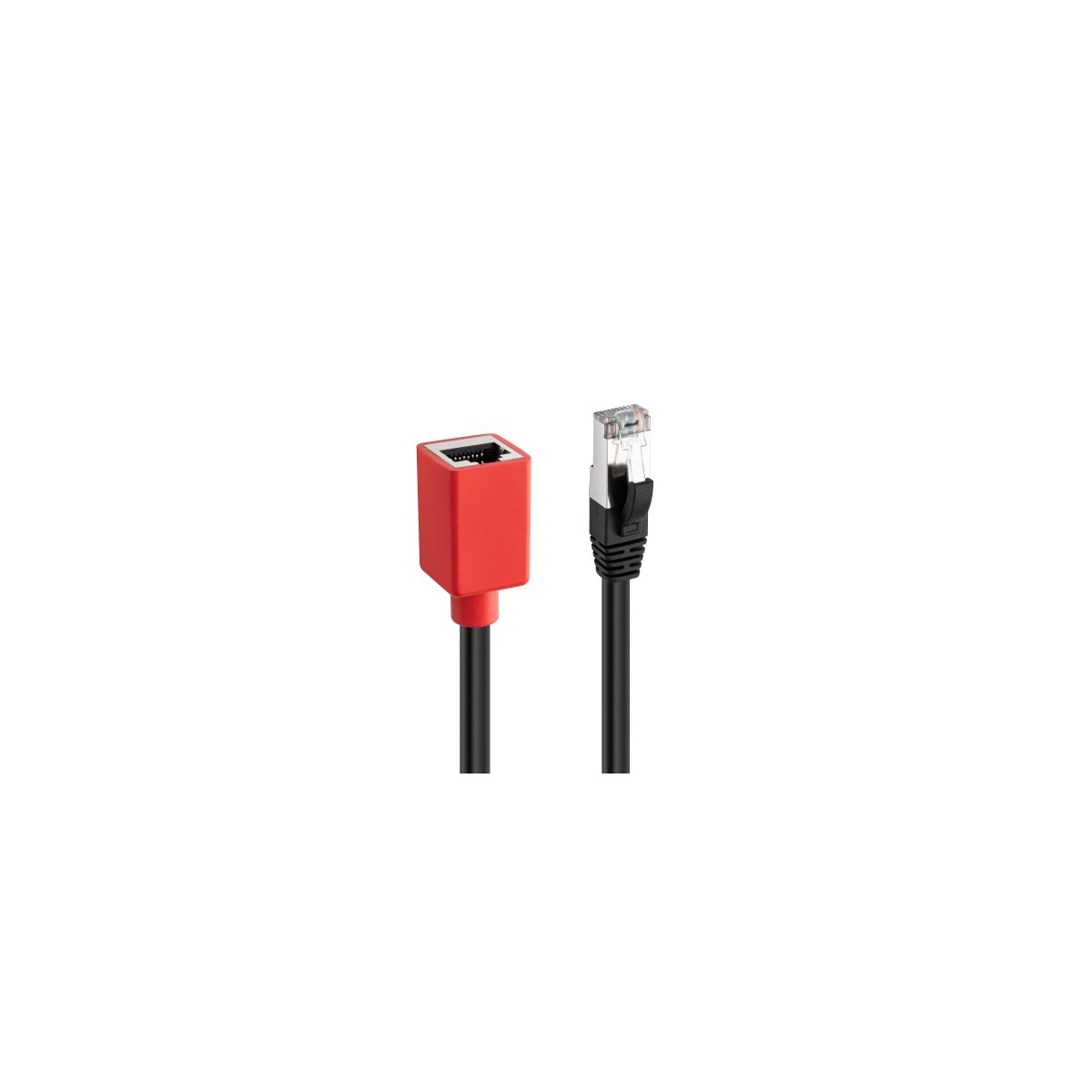 Lindy 60189 cable de red Negro Rojo 02 m Cat6a