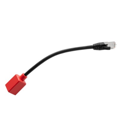 Lindy 60189 cable de red Negro Rojo 02 m Cat6a