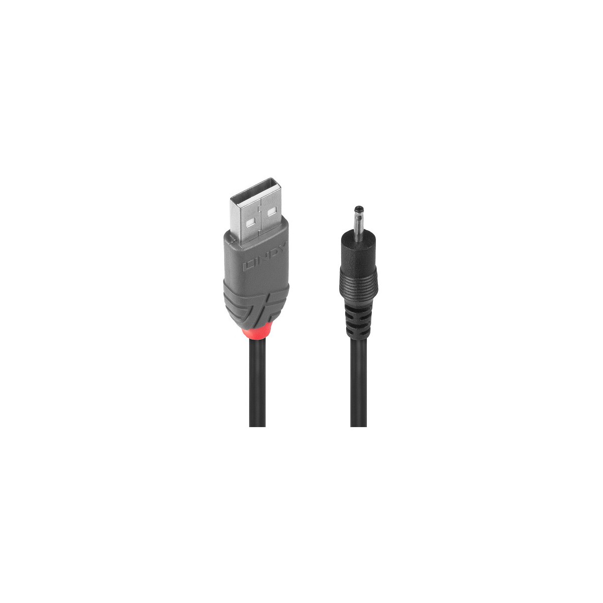 Lindy 70265 cable de transmision Negro 15 m USB A EIAJ 01 25 mm 07 mm