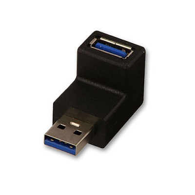 Lindy 71261 cambiador de genero para cable USB 30 Negro