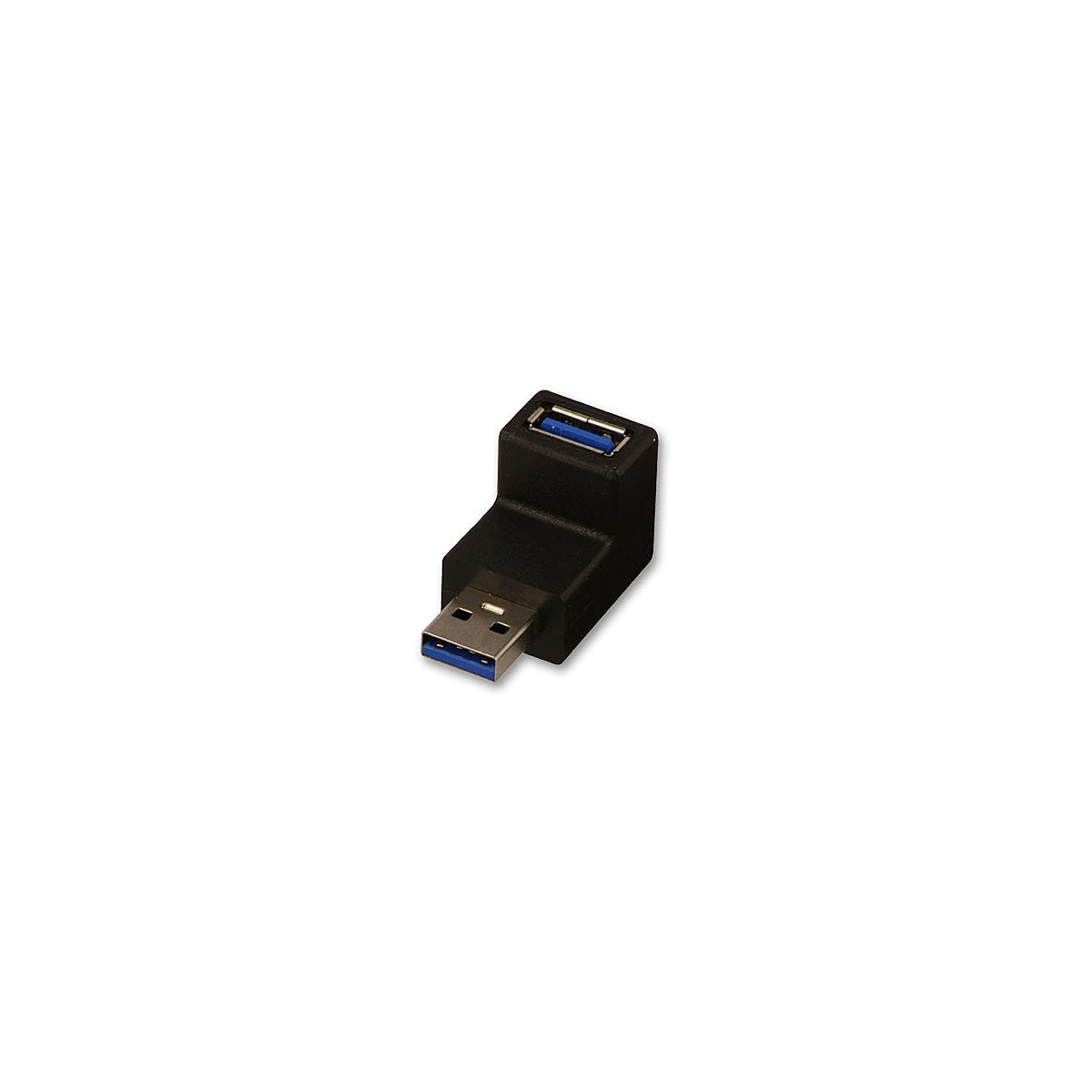 Lindy 71261 cambiador de genero para cable USB 30 Negro