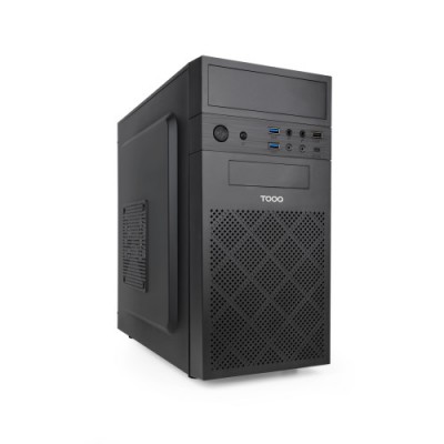 TooQ Caja Minitorre Micro ATX ISOBOX ULTRA Negra